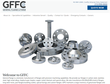 Tablet Screenshot of generalflange.com